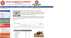 Desktop Screenshot of delhichambers.com