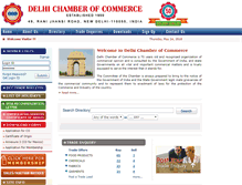 Tablet Screenshot of delhichambers.com